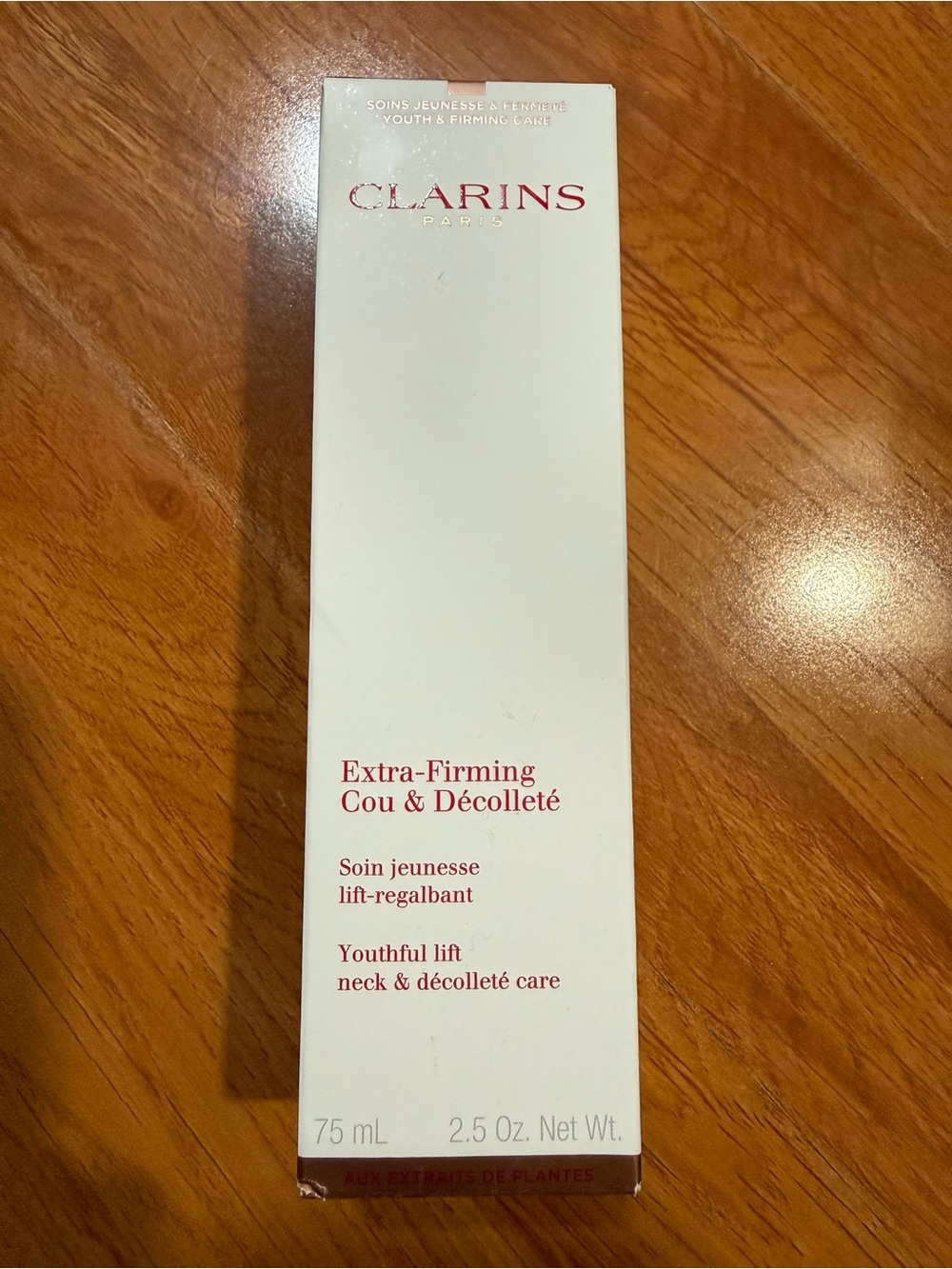 Clarins Extra-Firming Neck & Décolleté Cream